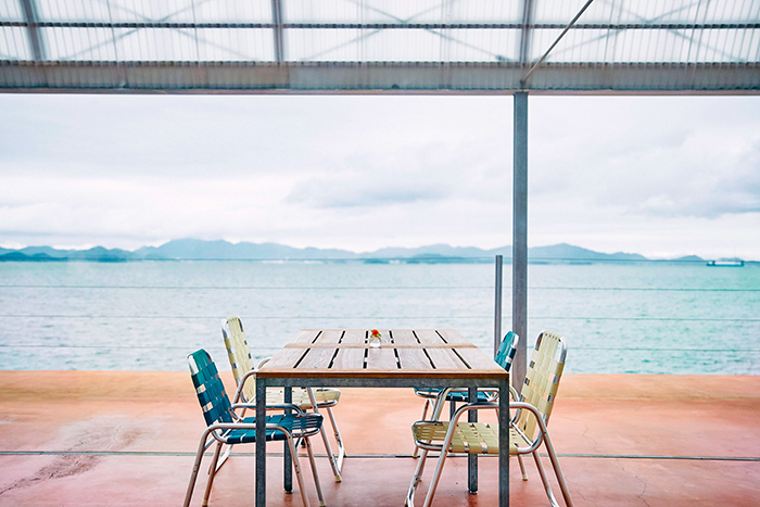 Terrace lunch