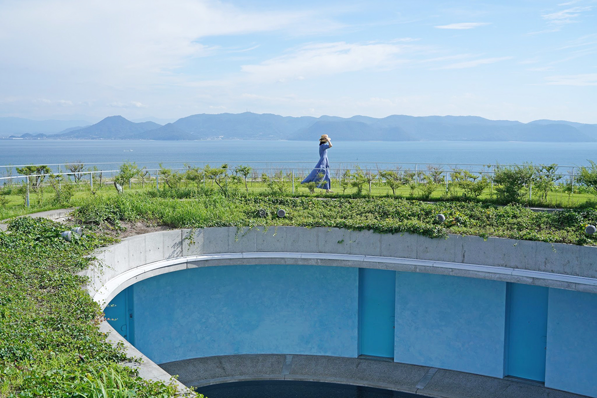 Naoshima island view